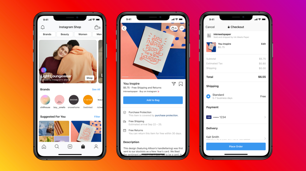 Instagram—a popular social media platform for shopping 